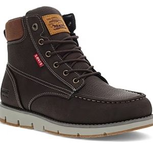 New Levi's Mens Levis Dean Wax Lace Up Boots Size 9.5